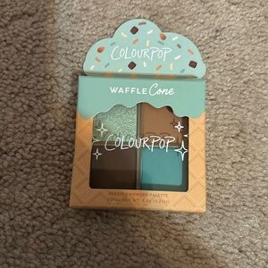 Colourpop 4 pan Eyeshadow Waffle Cone